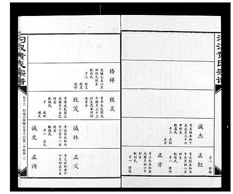 [黄]汈汊黄氏宗谱 (湖北) 汈汊黄氏家谱_十三.pdf