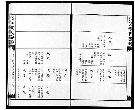 [黄]汈汊黄氏宗谱 (湖北) 汈汊黄氏家谱_二十二.pdf