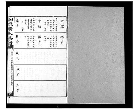 [黄]汈汊黄氏宗谱 (湖北) 汈汊黄氏家谱_二十三.pdf