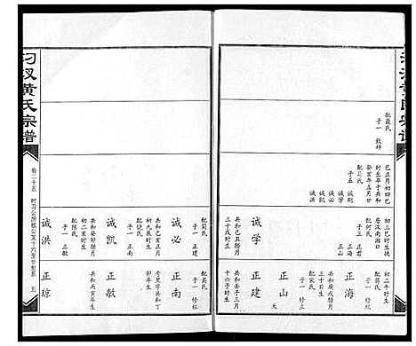 [黄]汈汊黄氏宗谱 (湖北) 汈汊黄氏家谱_二十五.pdf