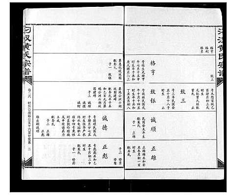 [黄]汈汊黄氏宗谱 (湖北) 汈汊黄氏家谱_二十六.pdf