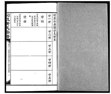 [黄]汈汊黄氏宗谱 (湖北) 汈汊黄氏家谱_三十三.pdf