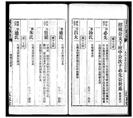 [黄]黄氏族谱 (湖北) 黄氏家谱_二.pdf