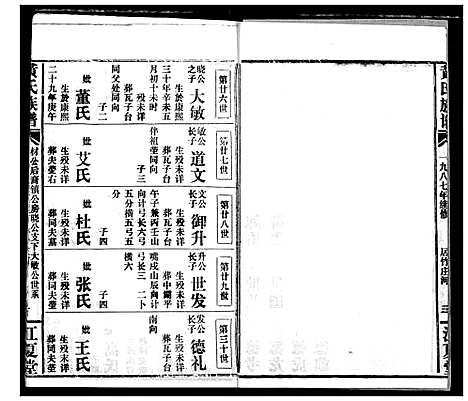 [黄]黄氏族谱 (湖北) 黄氏家谱_三十二.pdf