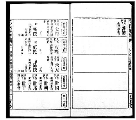 [黄]黄氏族谱 (湖北) 黄氏家谱_四十五.pdf