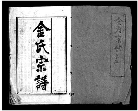 [金]金氏宗谱_49卷首3卷-Jin Shi (湖北) 金氏家谱_一.pdf