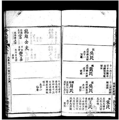 [金]麻城金氏续修宗谱_44卷首11卷-麻城浮桥金氏宗谱_Ma Cheng Jin Shi_金氏宗谱 (湖北) 麻城金氏续修家谱_二十九.pdf