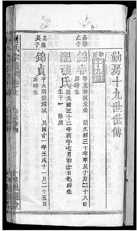 [居]居氏宗谱_31卷首1卷-梅川居氏宗谱_广济居氏七脩家乘 (湖北) 居氏家谱_十三.pdf