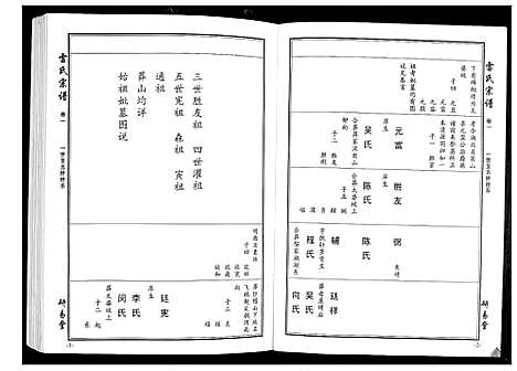 [雷]雷氏宗谱_11卷首1卷 (湖北) 雷氏家谱_二.pdf