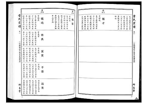 [雷]雷氏宗谱_11卷首1卷 (湖北) 雷氏家谱_四.pdf