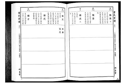 [雷]雷氏宗谱_11卷首1卷 (湖北) 雷氏家谱_六.pdf