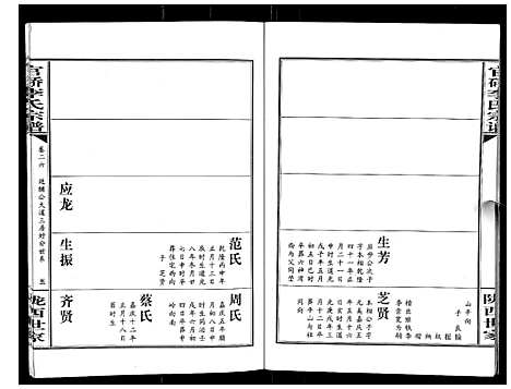 [李]官桥李氏宗谱_40卷又5卷 (湖北) 官桥李氏家谱_三十九.pdf