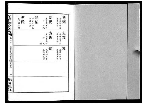 [李]官桥李氏宗谱_40卷又5卷 (湖北) 官桥李氏家谱_四十三.pdf