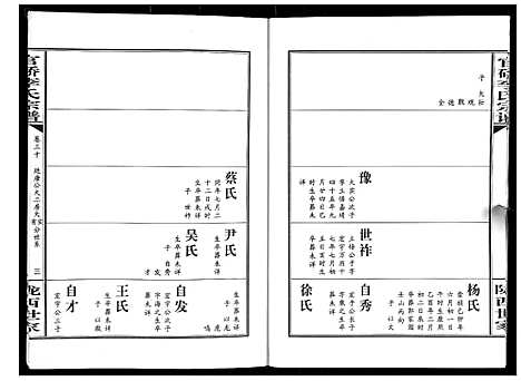 [李]官桥李氏宗谱_40卷又5卷 (湖北) 官桥李氏家谱_四十三.pdf