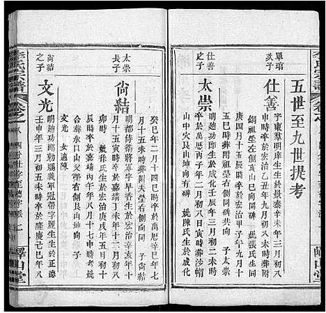 [李]李氏宗谱_10卷首2卷-浠川李氏宗谱 (湖北) 李氏家谱_二.pdf