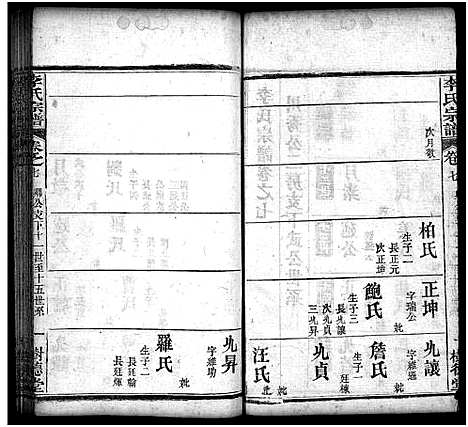 [李]李氏宗谱_10卷首1卷 (湖北) 李氏家谱_九.pdf