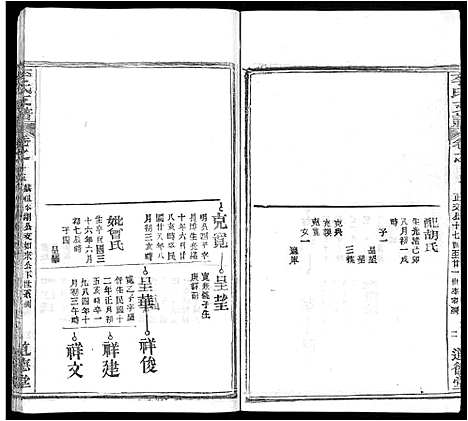 [李]李氏支谱_16卷首3卷 (湖北) 李氏支谱_九.pdf