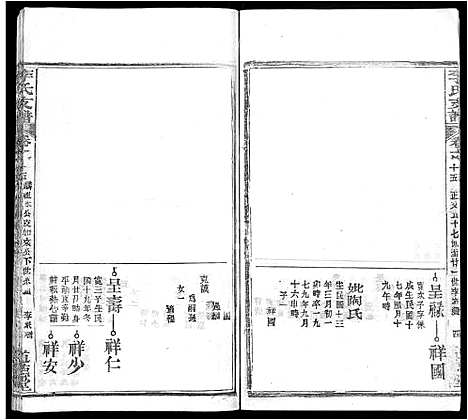 [李]李氏支谱_16卷首3卷 (湖北) 李氏支谱_九.pdf