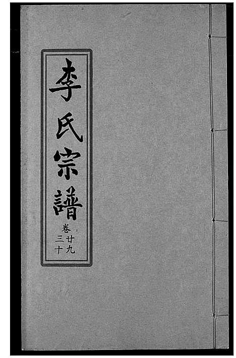 [李]索河李氏宗谱 (湖北) 索河李氏家谱_二十一.pdf