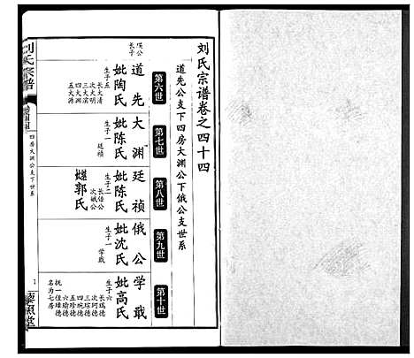 [刘]刘氏宗谱 (湖北) 刘氏家谱_三十.pdf