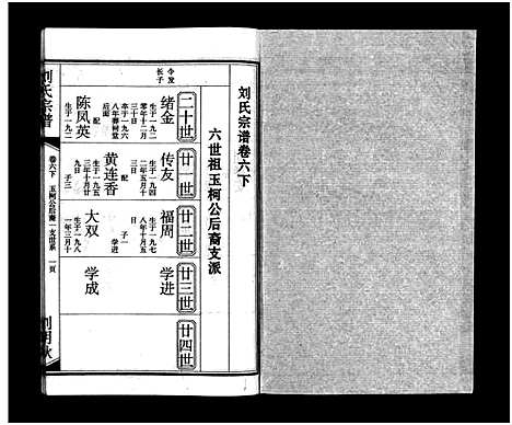 [刘]刘氏宗谱_15卷_含首2卷-刘氏宗谱 (湖北) 刘氏家谱_八.pdf