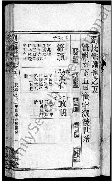 [刘]刘氏宗谱_各房分卷首5卷 (湖北) 刘氏家谱_九.pdf