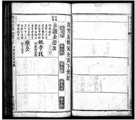 [鲁]鲁氏宗谱_Lu Shi_鲁氏宗谱 (湖北) 鲁氏家谱_九.pdf