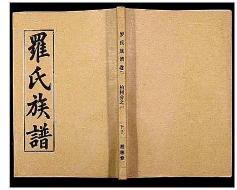 [罗]罗氏族谱_18卷首2卷附1卷 (湖北) 罗氏家谱_九.pdf