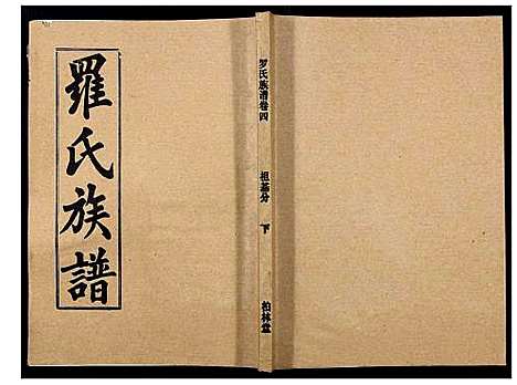 [罗]罗氏族谱_18卷首2卷附1卷 (湖北) 罗氏家谱_二十八.pdf