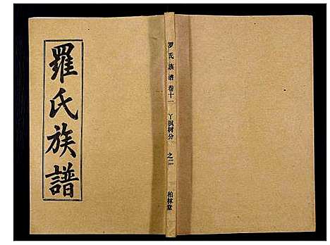 [罗]罗氏族谱_18卷首2卷附1卷 (湖北) 罗氏家谱_四十五.pdf