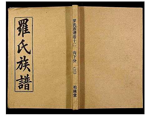 [罗]罗氏族谱_18卷首2卷附1卷 (湖北) 罗氏家谱_五十一.pdf