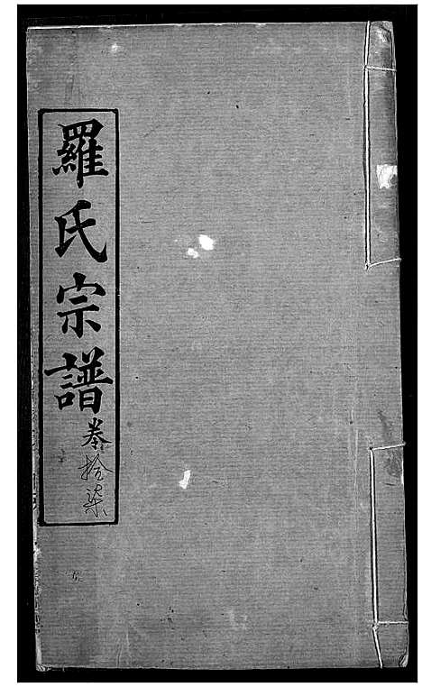 [罗]罗氏宗谱 (湖北) 罗氏家谱_二十.pdf