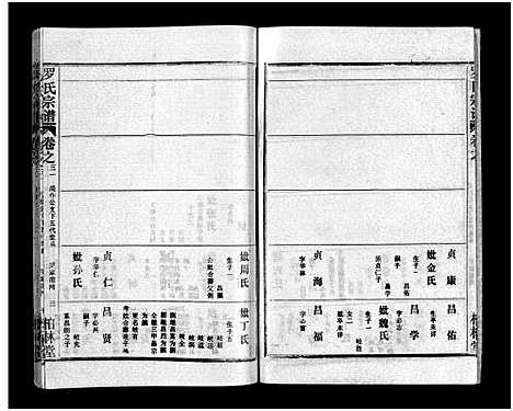 [罗]罗氏宗谱_36卷首4卷-Luo Shi_罗氏宗谱 (湖北) 罗氏家谱_三十五.pdf