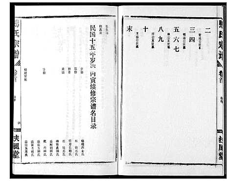 [马]马氏宗谱 (湖北) 马氏家谱_一.pdf