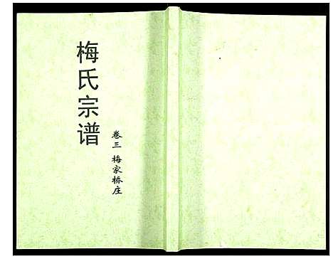 [梅]梅氏大成宗谱 (湖北) 梅氏大成家谱_一.pdf