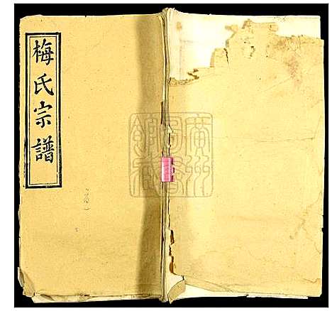 [梅]梅氏宗谱 (湖北) 梅氏家谱_一.pdf