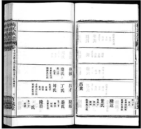 [梅]梅氏族谱_44卷首4卷 (湖北) 梅氏家谱_十七.pdf