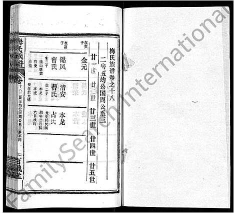 [梅]梅氏族谱_44卷首4卷 (湖北) 梅氏家谱_二十三.pdf