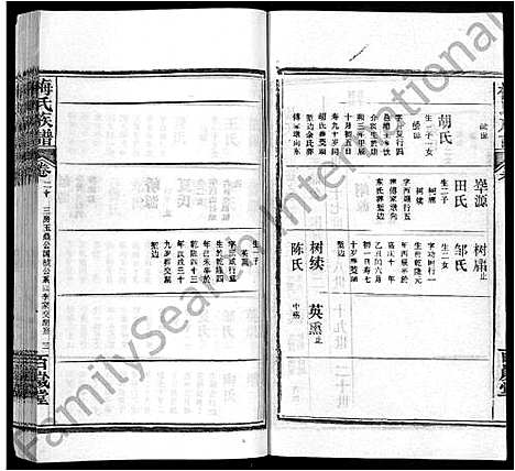 [梅]梅氏族谱_44卷首4卷 (湖北) 梅氏家谱_二十五.pdf