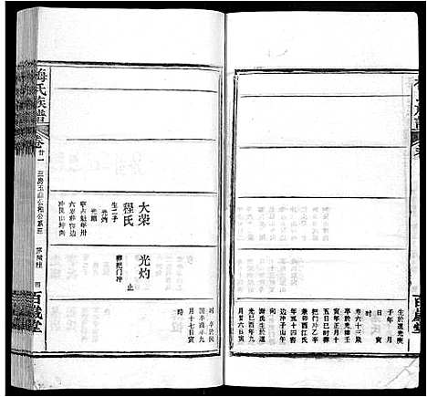 [梅]梅氏族谱_44卷首4卷 (湖北) 梅氏家谱_二十六.pdf