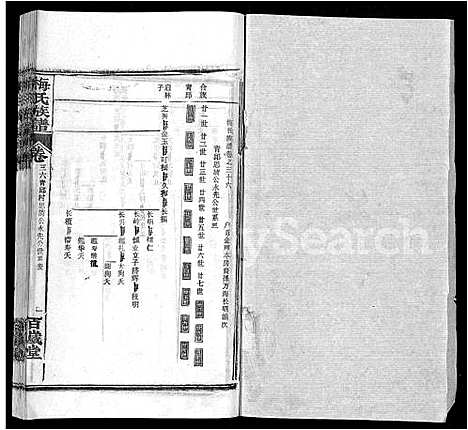 [梅]梅氏族谱_44卷首4卷 (湖北) 梅氏家谱_四十一.pdf