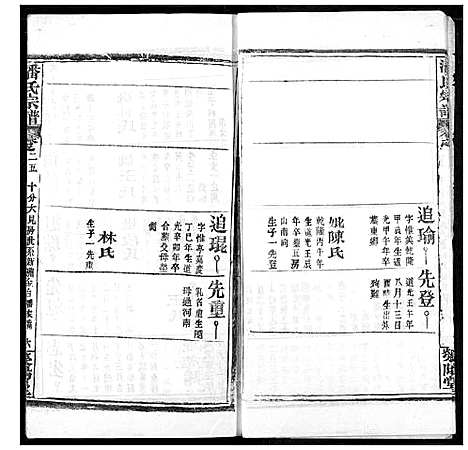 [潘]潘氏宗谱 (湖北) 潘氏家谱_三十三.pdf