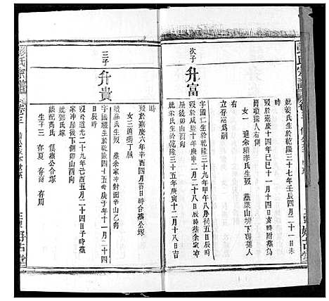 [彭]彭氏宗谱 (湖北) 彭氏家谱_四.pdf