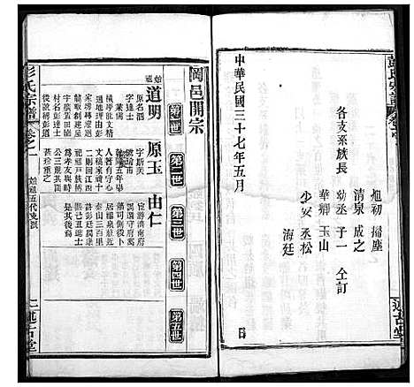 [彭]彭氏宗谱 (湖北) 彭氏家谱_三.pdf