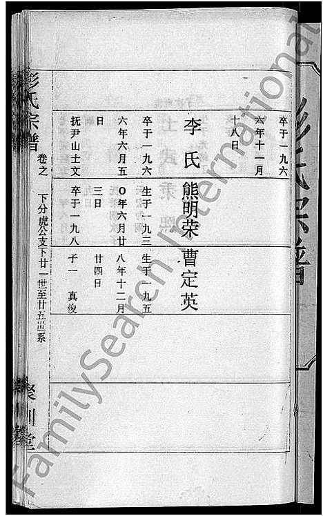 [彭]彭氏宗谱_23卷_末1卷-Peng Shi (湖北) 彭氏家谱_五.pdf