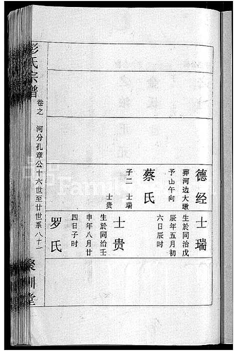 [彭]彭氏宗谱_23卷_末1卷-Peng Shi (湖北) 彭氏家谱_二十一.pdf