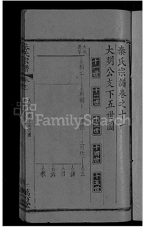 [秦]秦氏宗谱_12卷首2卷-秦府重修宗谱 (湖北) 秦氏家谱_四.pdf