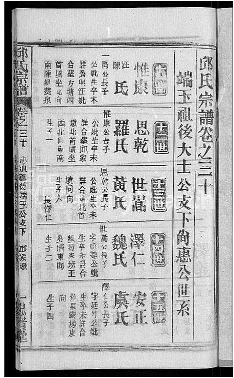 [邱]邱氏宗谱_32卷首4卷_末1卷 (湖北) 邱氏家谱_二十七.pdf