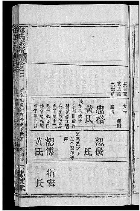 [邱]邱氏宗谱_32卷首4卷_末1卷 (湖北) 邱氏家谱_二十八.pdf