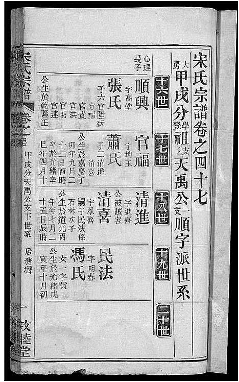 [宋]宋氏宗谱_76卷首1卷-宋氏四修宗谱 (湖北) 宋氏家谱_二十七.pdf